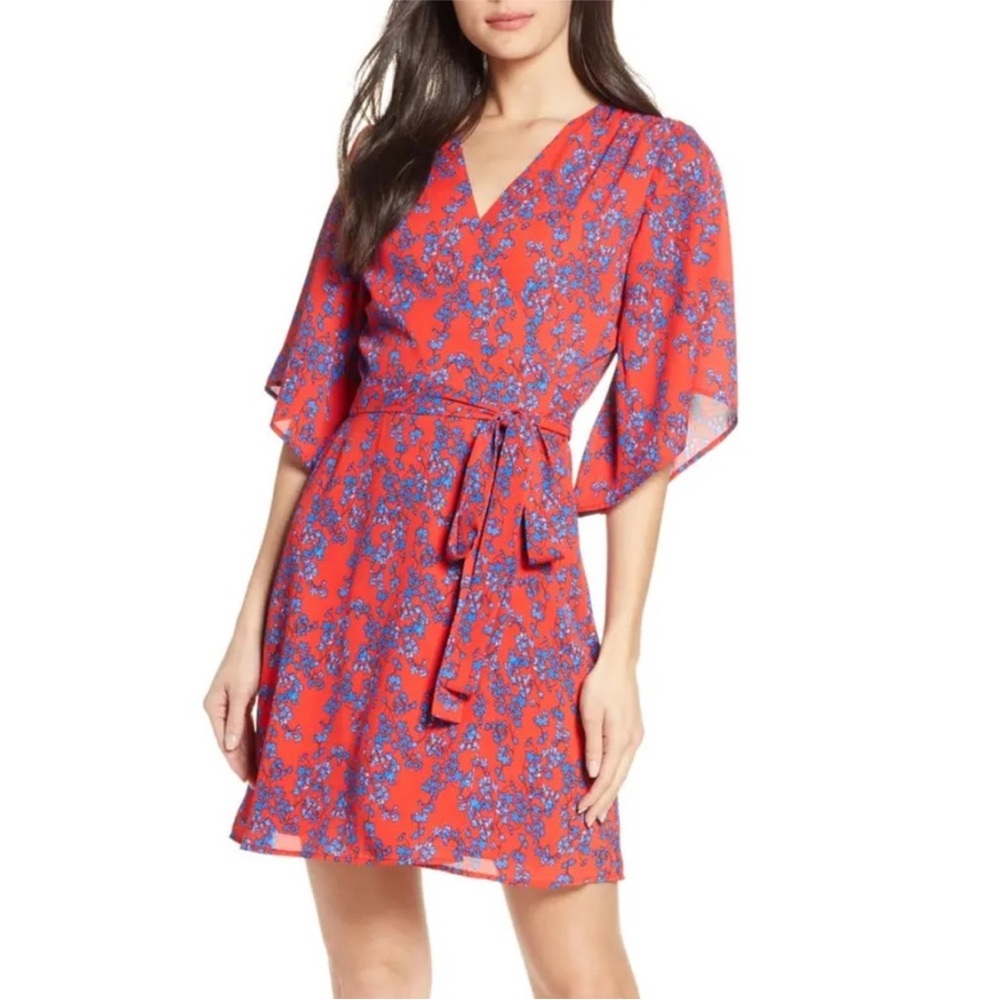 NWT | Charles Henry Wrap Dress